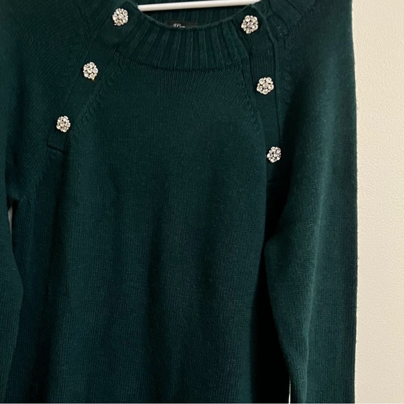 J. Crew rhinestone sweater dress - Picture 3 of 9